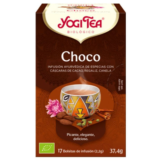 Infusion Choco SinGluten Bio Vegan 17inf Yogi Tea