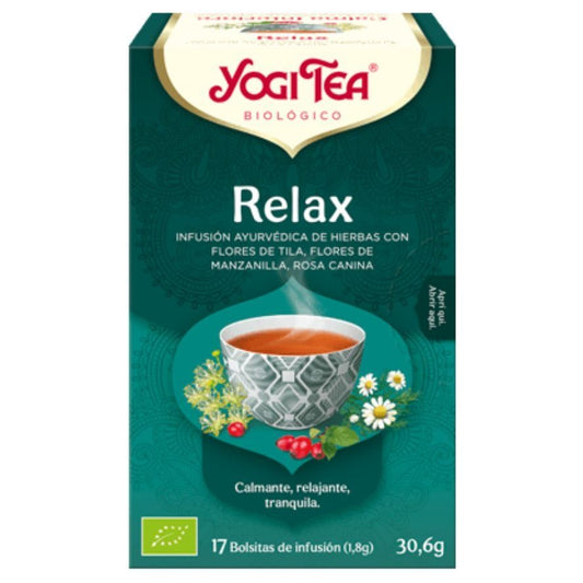 Infusion Relax SinGluten Bio Vegan 17inf Yogi Tea