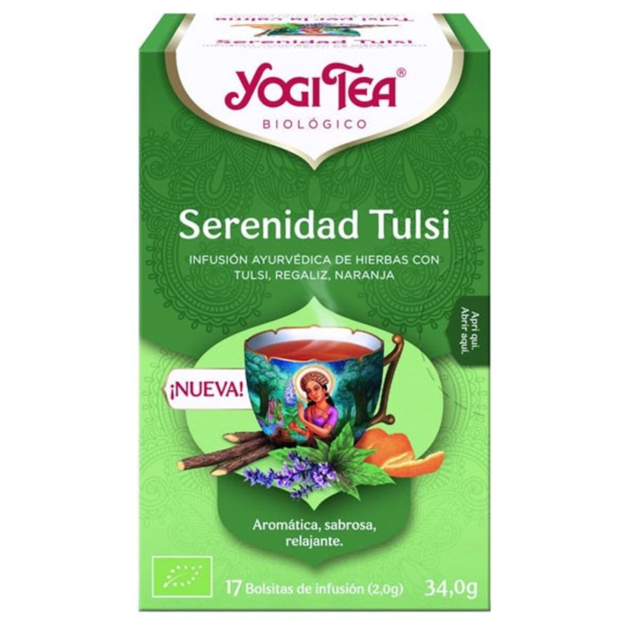Serenidad Tulsi Infusion Eco Yogi Tea