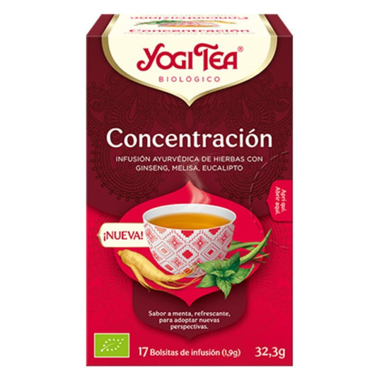 Concentracion Infusión 17bolsitas Eco Yogi Tea