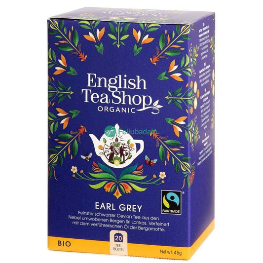 Te Earl Grey Bio Vegan 40g Te English Tea Shop
