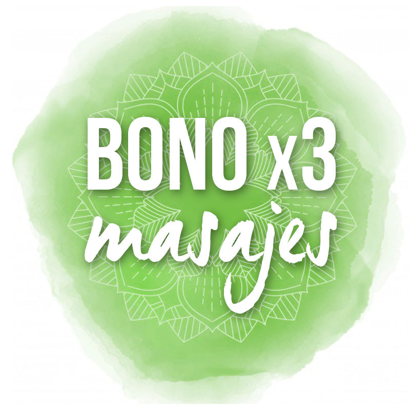 Bono de 3 Masajes de 1 hora