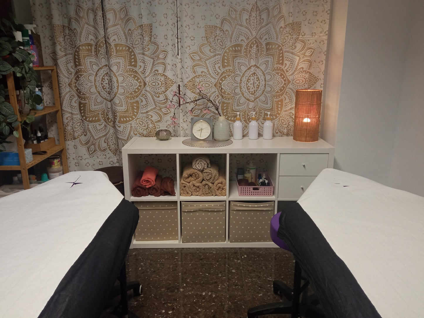 Masaje con aceite de Chocolate Caliente