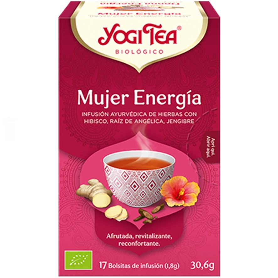 Mujer Energia Infusion 17 bolsitas Yogi Tea