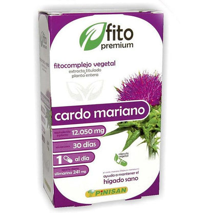 FITO CARDO MARIANO , 30 CAPSULAS , PINISAN