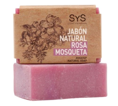 Jabon Rosa Mosqueta 100gr SYS Cosmetica Natural