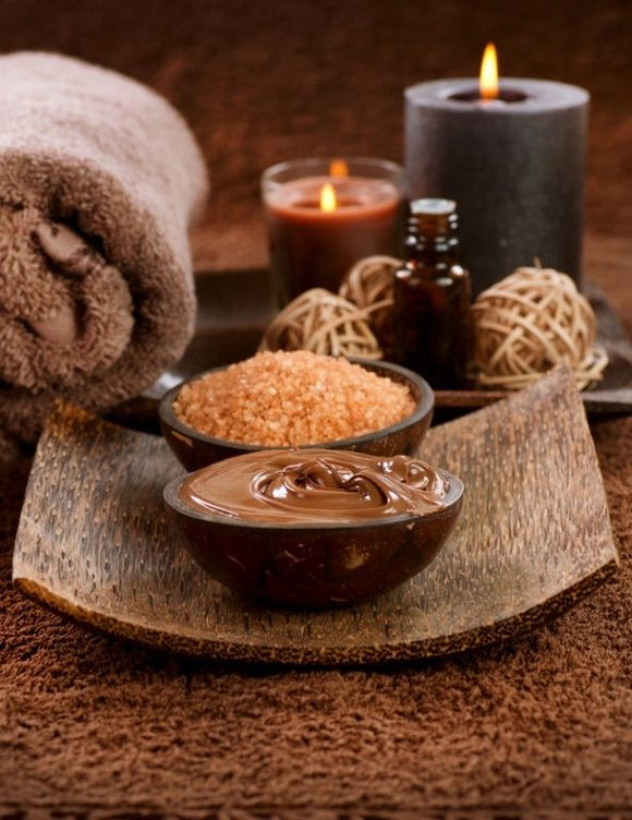 Ritual Chocolaterapia en pareja de 1 hora  (Peeling + masaje)